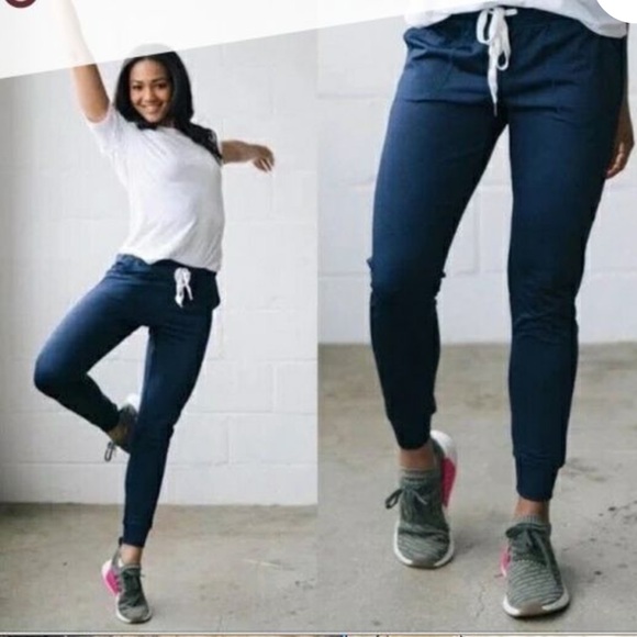 Zyia navy cozy jogger with pockets size XXL pockets - Picture 2 of 11